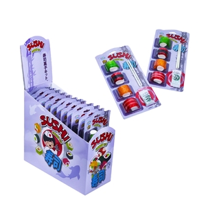 AN-BA Żelka Sushi z pałeczkami i żelem 43g/12