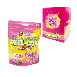 AN-BA Peeling Gummies 3D o smaku Sakura 60g/6