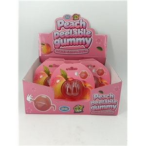 AN-BA White Peach Peelable gummy 135g/6