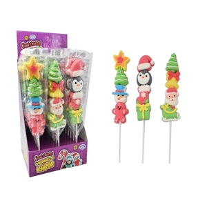AN-BA Santa Marshmallow Kabob 48g/24