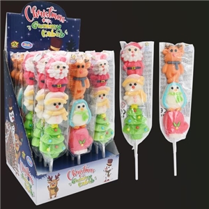 AN-BA Christmas Gummy Kabob 42g/24