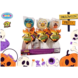 AN-BA Halloween Lizak Świecący 20g/24