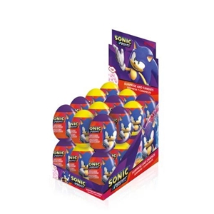 Sonic Plastic  Egg ( z figurką 2D) 10g/24