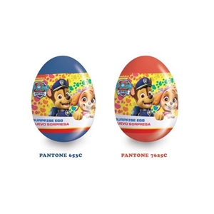 Paw Patrol Plastic Egg ( z figurką 2D) 10g/24