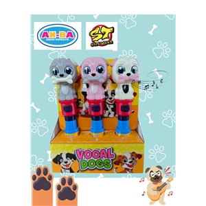 AN-BA Vocal Dogs z lizakiem 8g/12