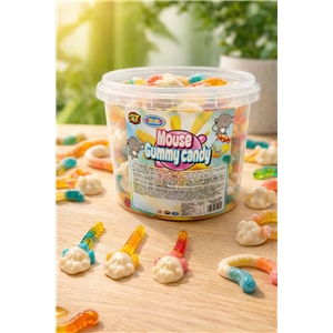 AN-BA Żelki Myszki (75szt) 1000g/1op